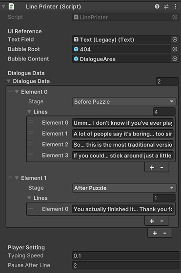 Main Puzzle Interface